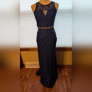 My Michelle Blue sparkle formal